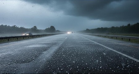 AI-Based Road-Weather and Surface Condition Monitoring